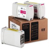 No. 90 Ink Cartridge for DesignJet 4000 Series, 400 ml, Magenta, 3/Pack (HEWC5084A)