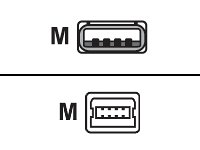 MP3 Player: M Cable CABLE USB 2.0 USB Anschlusskabel A/S-B/S 2.0m
