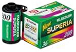 Festnetztelefone: Fujicolor New Superia 200 135 Color-Negativfilm (� 36 Bilder) 2er Pack