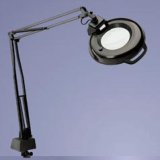 Weighted Base for Fluorescent Magnifier Clamp Base Lamp, Black - Sold as 1 Each
