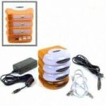 Kamerazubeh&ouml;r: Belkin F5U100G-ORG Modular 7-Port Hub HUB USB 7P 7xUSB-A/B 1xUSB-B/B +Kabel+Strv. orange