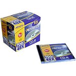 MP3 Player: Memorex CD-R CD Rohlinge 700MB 48 Jewel Case 10er Pack (80 Min)