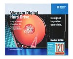 Western Digital Internal EIDE 120GB 5400RPM Hard Drive (WD1200ABRTL)