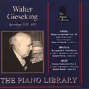 Walter Gieseking: Recordings (1932-1937)