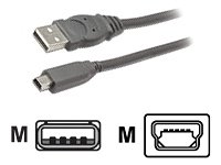 Kamerazubeh&ouml;r: Belkin USB 2.0 Mini Kabel USB Anschlusskabel A/Stecker - B mini 5pol/Stecker 3.0m