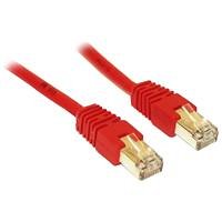 Navigationssysteme: Intos 72500R Patchkabel Kat5e S-FTP rot 10.0 m
