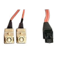 Camcorder: Corning LWL Patchkabel 62,5� Adapterkabel Duplex MTRJ/Stecker - 2xSC/Stecker 1.0 m