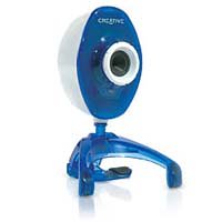 Camcorder: Creative Vista Plus WebCam blau/weiss