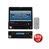Legacy LDTSN7 7" LCD Touch Screen Monitor DVD/CD/MP3 Player w/AM/FM & TV Tuner