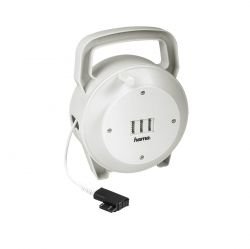 Heimkinosysteme: Hama �sterreichische Telefonkabel-Trommel mit 3 x TST-Kupplung, 15 m