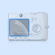 Festplatten: Schutzfolie f�r Canon Powershot A510 3M-UltraClear Schutzfolie-Set