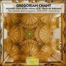 Gregorian Chant: Complete 1930 French HMV Recordings of the Choir of the Abbey of St. Pierre de Solesmes