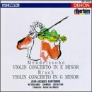 Mendelssohn: Concerto for violin in Em; Bruch: Concerto for violin in Gm