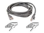 Belkin A3L791-S 25-Foot RJ45 CAT 5e Snagless Molded Patch Cable (Gray)