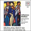 Brahms: Clarinet Quintet, Op.115/Piano Quintet, Op.34