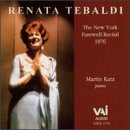 The New York Farewell Recital, 1976