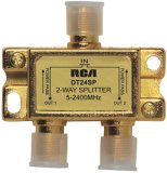 Rca Dt24Sp 2-Way 2.4 Ghz Splitter