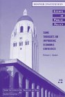 Some Thoughts on Improving Economic Statistics (Essays in Public Policy)