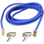 Kamerazubeh&ouml;r: Belkin A3L791B01M-BLUM Patchkabel Kat5e UTP blau 1.0 m