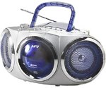 GPX C-988 Portable CD/cassette Boom Box with MP3 Playback and Am/fm Tuner