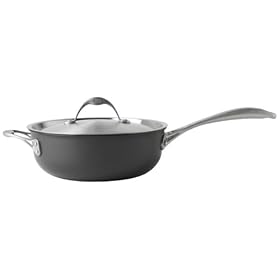 Calphalon One Infused Anodized 4-Quart Chef's Pan with Lid by Chef's Pans