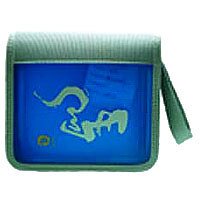 Handys ohne Vertrag: GR Computer CD Wallet CS 28 Pferd Tasche f�r 28 CDs blau