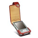 Camcorder: Covertec Ledertasche Tungsten T3 (red)