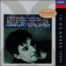 Chopin: Concerto for piano in Fm; Bach: Concerto for keyboard No1