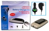 Eforcity Canon NB-1L / NB-1LH ; Fuji NP80 NP-80 Compatible Battery Charger Set for Canon PowerShot S100 / S110 / S200 / S230 / S300 / S330 / S400 / S410 / S500 / IXUS 430 / IXUS 500 / Canon Digital Ixus 300 / 330 / 400 / ELPH / V / V3 / Fuji FinePix 4800 / 4900 / 6800 / 6900 / MX 2700 / 2900 / Kodak DC-4800 / Ricoh Caplio RR1 / RDC-i500 / RDC-6000 / RDC-7 / Toshiba PDR-M70 / M5 / M4