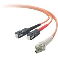 Kamerazubehoer: Belkin LWL Patchkabel 50� Patchkabel Duplex SC/Stecker - LC/Stecker 1.0 m