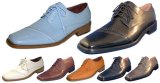 Giorgio Brutini Montana Buff Calf with Lizard Print Dress Shoes