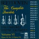 Beethoven: The Complete Quartets, Vol.VI