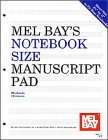 Mel Bay Notebook-Size Manuscript Pad, 12-Stave