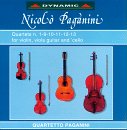 Nicol&ograve; Paganini: Quartets Nos. 1, 9-13 for Violin, Viola, Guitar & Cello - Quartetto Paganini