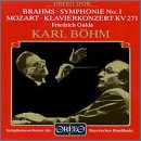 Brahms: Symphony in Cm No1, Op68; Mozart: Concertos for piano No9