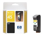 HP No. 45 Black Inkjet Print Cartridge (51645A)