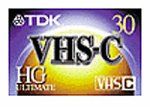 TDK VHS-C Tape 6-Pack (TC30HGS6CC)