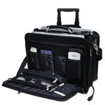 Elektronik und Foto: Apc TravelPower Case Roller Notebook Tasche Nylon schwarz schwarz