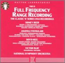 This is Full Frequency Range Recording, the Classic 'K' Series 1944 Recordings