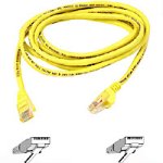 Kamerazubeh&ouml;r: Belkin A3L791B.5MHBY50 Patchkabel Kat5 STP gelb 0.5 m 50Pack