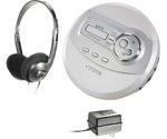 Citizen CD190 Cd Player With Mp3 Playback And 120 Second Asp