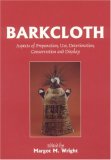 Barkcloth (Tapa) (Conservators of Ethnographic Artefacts)