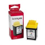 Ink Cartridge for Color Jetprinter X63, Z42, and others, High-Capacity, Color (LEX15M0125)