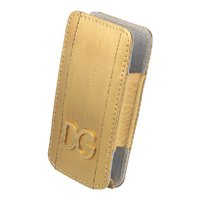 MP3 Player: Motorola Ledertasche Slip gold Dolce & Gabbana