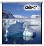 Camcorder: celexon Rollo Leinwand Economy 180 x180 cm 1:1 Format