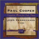 Paul Cooper: Complete Music for Solo Piano