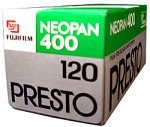 FUJIFILM NP 400 PRESTO 120 EP 12