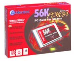 ACTIONTEC 56K PCMCIA Dial-Up Modem (MD5601401CC)