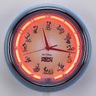 Telemania Mickey Mouse & Friends 15-inch Neon Wall Clock [ Model 498860 ]