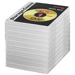 Digitalkameras: DVD-Leerh�lle mit Folie, 10er-Pack, Transparent